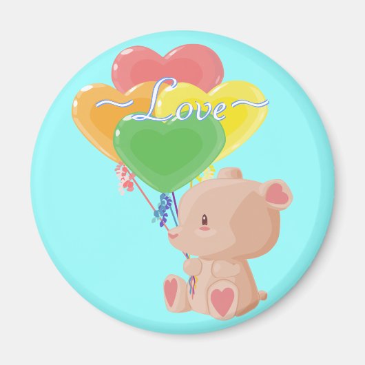Balloon Bear Magnet (Vorne)