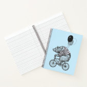 Balloon Bicycle Bear Notizblock (Innenseite)