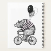Balloon Bicycle Bear Planer (Rückseite)