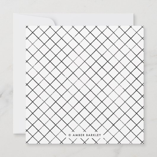 Balloon Birthday Einladung - Fuchsia (Rückseite)