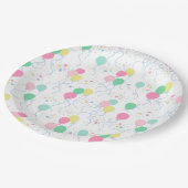 Balloon Birthday Party Tellers - Und viele mehr Pappteller (Schrägansicht)