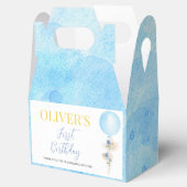 Balloon Boy Birthday Favor Box Geschenkschachtel (Geöffnet)