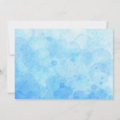 Balloon Boy Foto Erstgeburt Einladung (Rückseite)