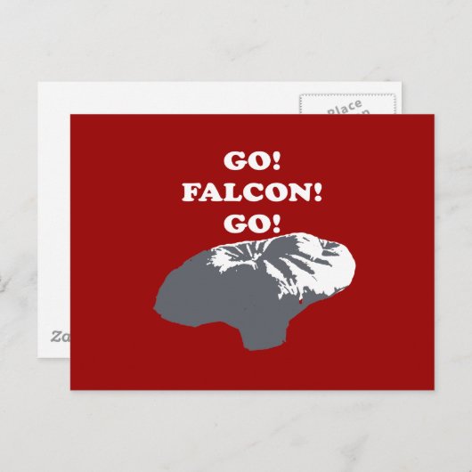 Balloon Boy - Go Falcon Go Postkarte (Vorne/Hinten)