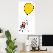 Balloon Boy Poster (Heimbüro)