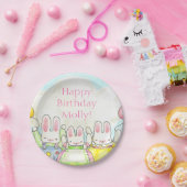 Balloon Bunny Paper Tellers Pappteller (Party)