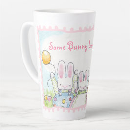 Balloon Bunny Tall Latte Tasse