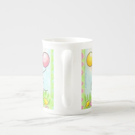 Balloon Bunny Tasse (Rückseite)