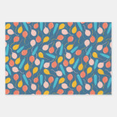 Balloon Candle Birthday Party Geschenkpapier Set (Vorderseite)