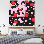 Balloon Clouds Group Leinwanddruck (Insitu (Schlafzimmer))