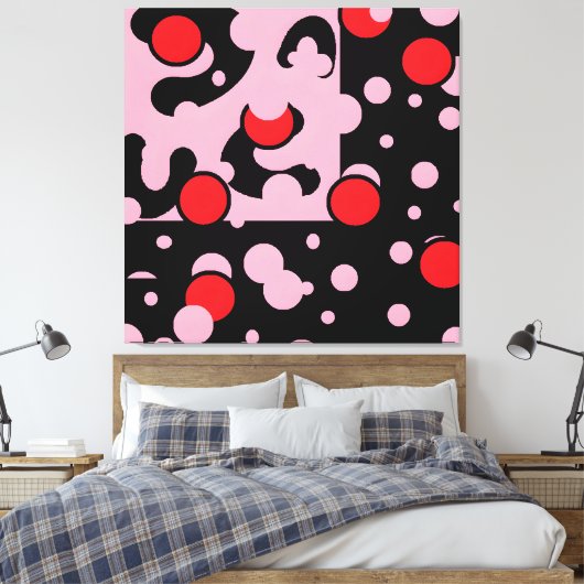 Balloon Clouds Group Leinwanddruck (Insitu (Schlafzimmer))