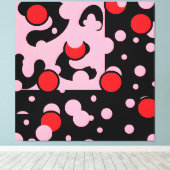 Balloon Clouds Group Leinwanddruck (Insitu (Holzboden))