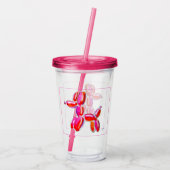 Balloon Dog Acryltrinkbecher (Rückseite)