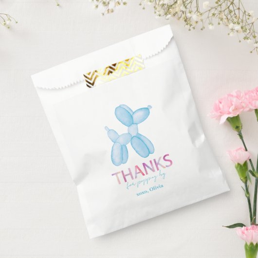 Balloon Dog Birthday Favor Bag Geschenktütchen (Versiegelt)