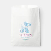 Balloon Dog Birthday Favor Bag Geschenktütchen (Vorderseite)