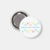 Balloon Dog Crossing Magnet (Vorderseite/Rückseite)