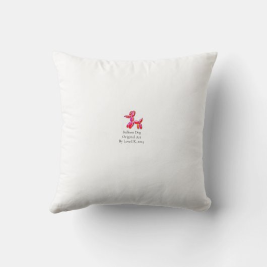 Balloon Dog Kissen (Rückseite)