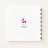 Balloon Dog Notizblock (Rückseite)