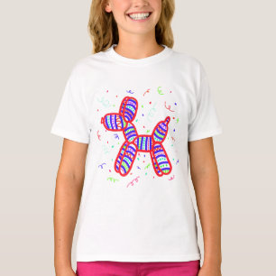 Balloon Dog Party Girls' T-Shirt