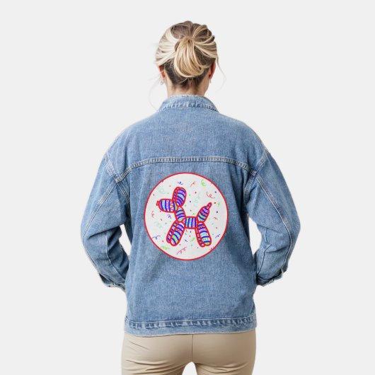 Balloon Dog Party Jeansjacke (Modell)