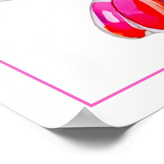 Balloon Dog Poster (Ecke)