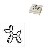 Balloon Dog Rubber Briefmarke Gummistempel (Stempel)