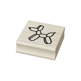 Balloon Dog Rubber Briefmarke Gummistempel