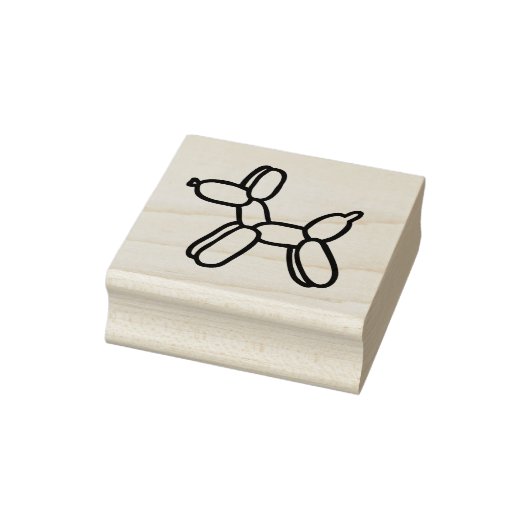 Balloon Dog Rubber Briefmarke Gummistempel (Stempel)