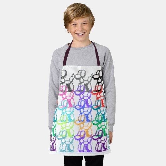 Balloon Dog Schürze (Getragen)