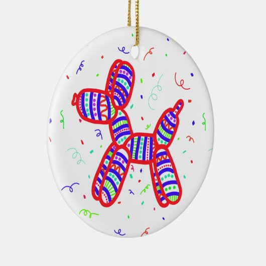 Balloon Dog Weihnachtsschmuck (Rechts)