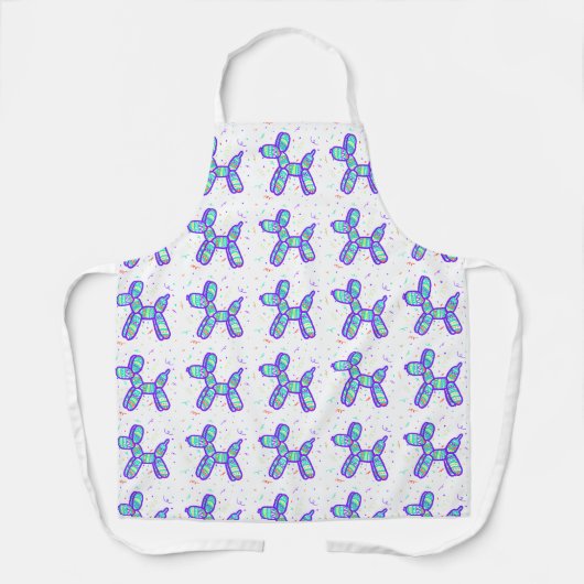 Balloon Dogs Party Schürze (Vorderseite)