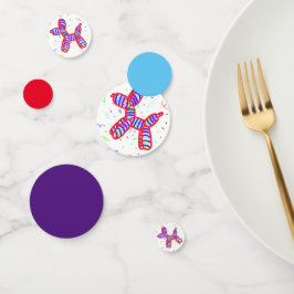 Balloon Dogs Party Table Confetti Konfetti