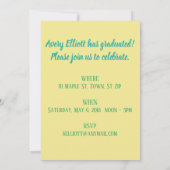 Balloon Dreams Party Invite Einladung (Rückseite)