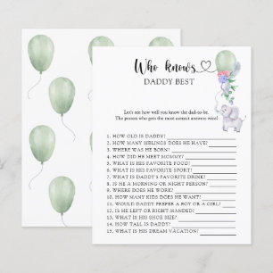 Balloon & Elephant - Wer kennt Daddy best game