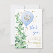 Balloon Es ist eine Baby-Dusche. Danke (Vorderseite)