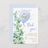 Balloon Es ist eine Baby-Dusche. Danke (Vorne/Hinten)