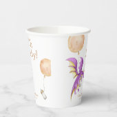 Balloon Fairy Dragon Flasche Baby Dusche Willkomme Pappbecher (Links)