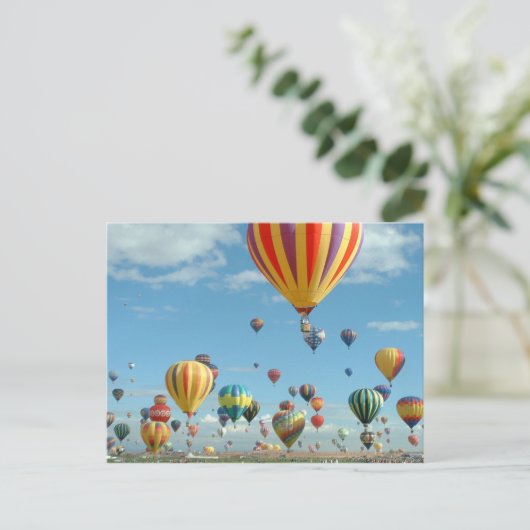 Balloon Fiesta Albuquerque Postkarte (Stehend Vorderseite)