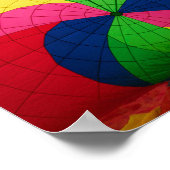 Balloon Fiesta Color Poster (Ecke)