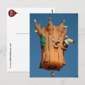 Balloon Fiesta Postkarte (Vorne/Hinten)