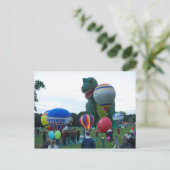 Balloon fiesta postkarte (Stehend Vorderseite)