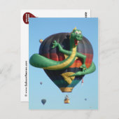 Balloon Fiesta Postkarte (Vorne/Hinten)