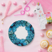 BALLOON GARLAND ARCH GRÜNES FOTO PAPIER TELLER (Party)