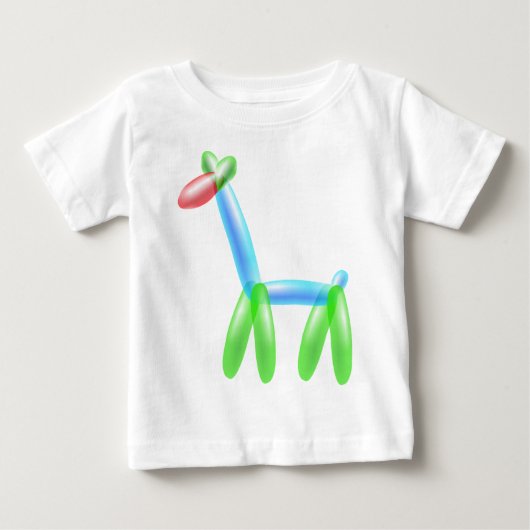 Balloon Giraffe Baby T-shirt (Vorderseite)