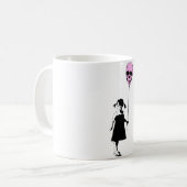 Balloon Girl Kaffeetasse (Vorderseite Links)