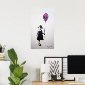 Balloon Girl Poster (Heimbüro)