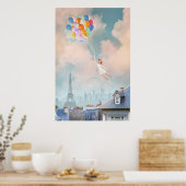 Balloon Girl Poster (Küche)