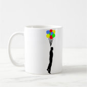 Balloon Hanging Funny Mug Kaffeetasse (Links)