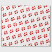 Balloon hört Valentinstag Geschenkpapier (Flach)