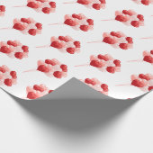 Balloon hört Valentinstag Geschenkpapier (Ecke)